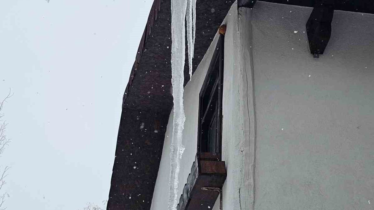 Dondurucu Soğuklar Harput'u Etkisi Altına Aldı