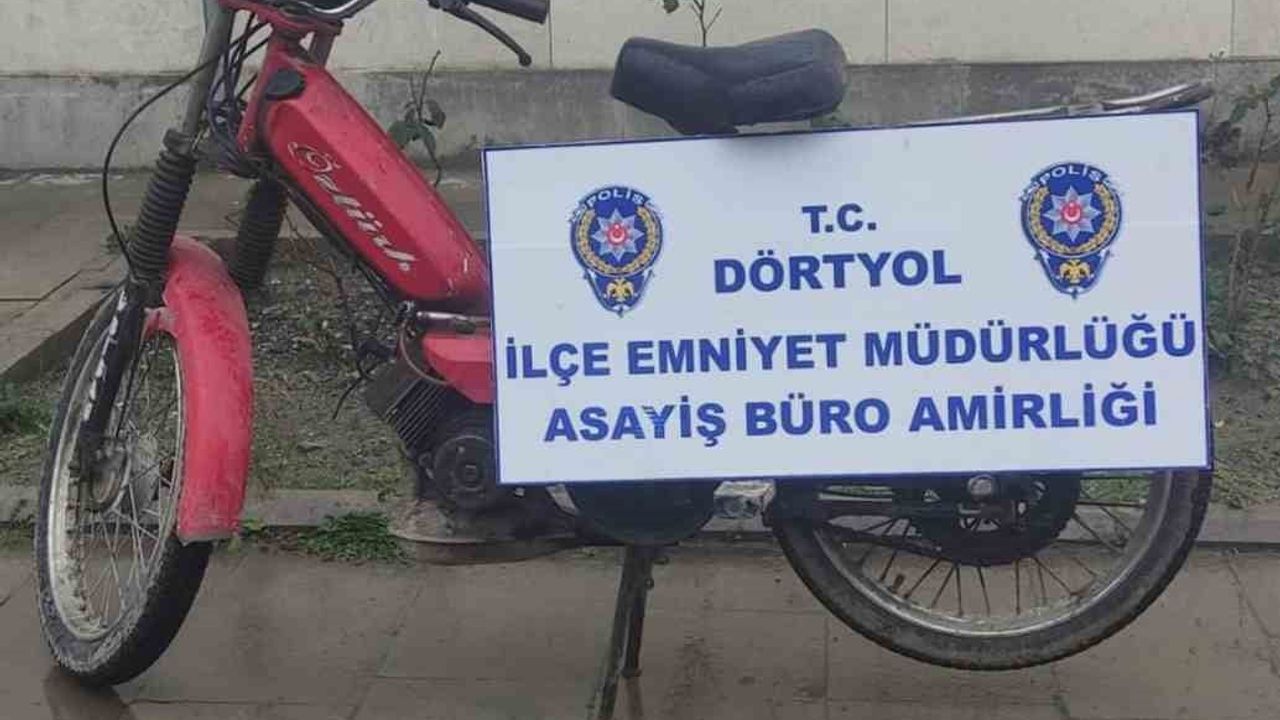 Dörtyol'da Motosiklet Hırsızlığı Olayında Tutuklama
