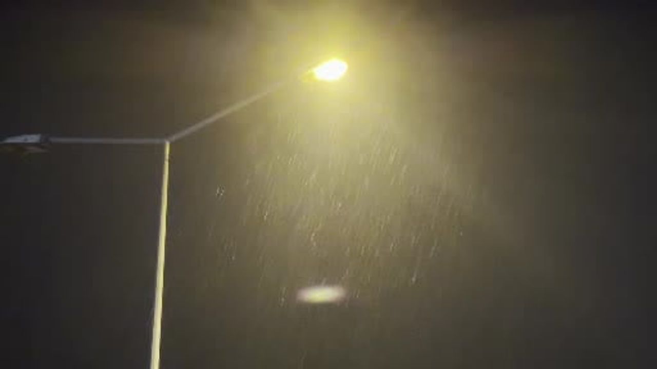 Düzce'de Kar Yağışı Başladı