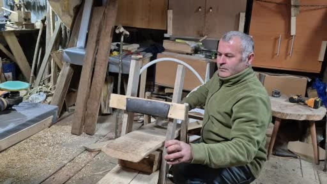 Düzce'de Marangozluk Hobi Haline Geldi