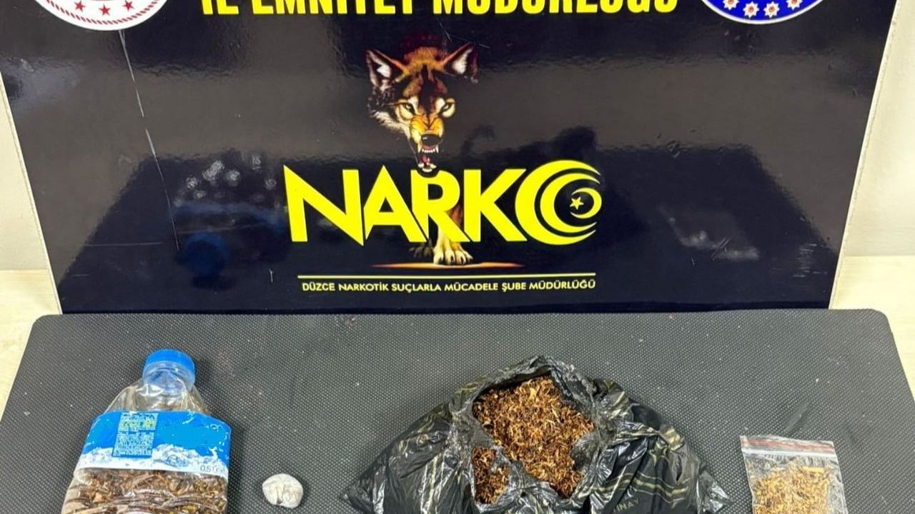 Düzce'de Uyuşturucu Operasyonları: İki Kişi Tutuklandı