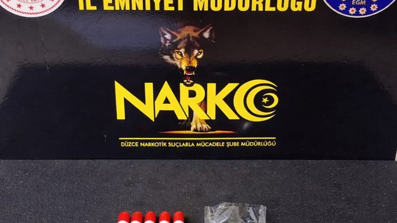 Düzce'de Uyuşturucu Operasyonu: 1 Kişi Tutuklandı