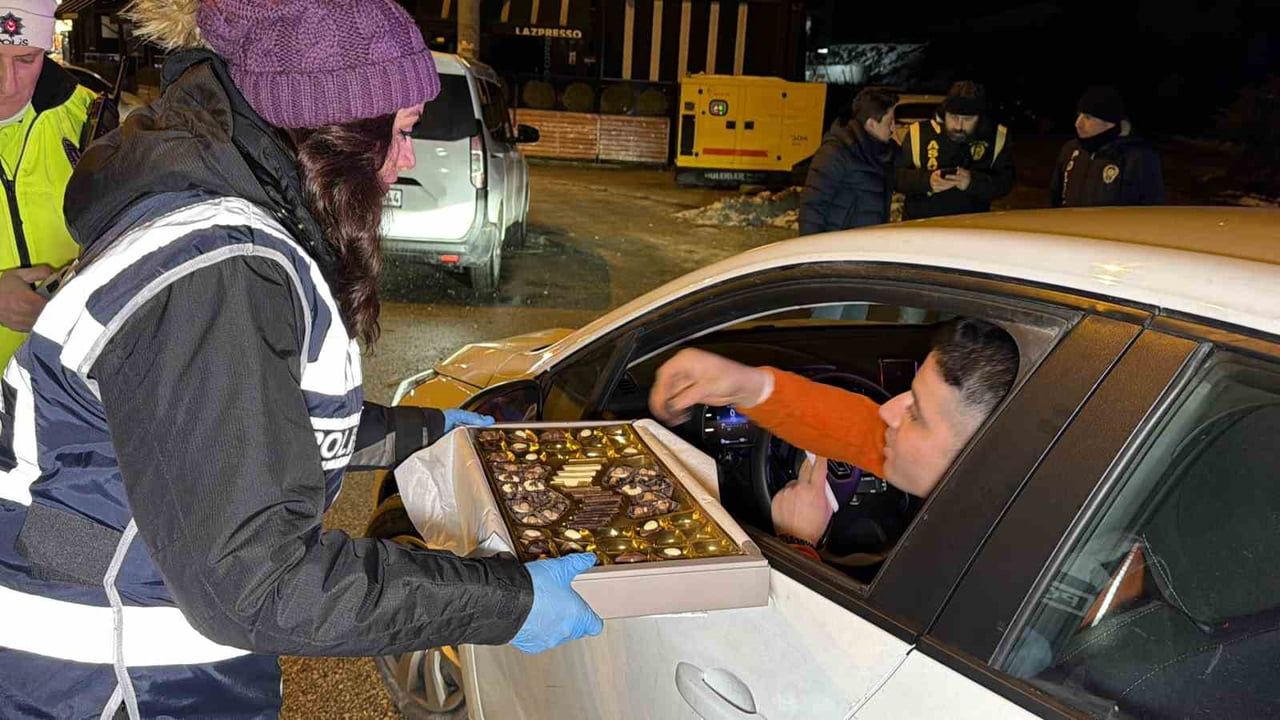 Düzce'de Yeni Yılda Şaşırtan Denetim