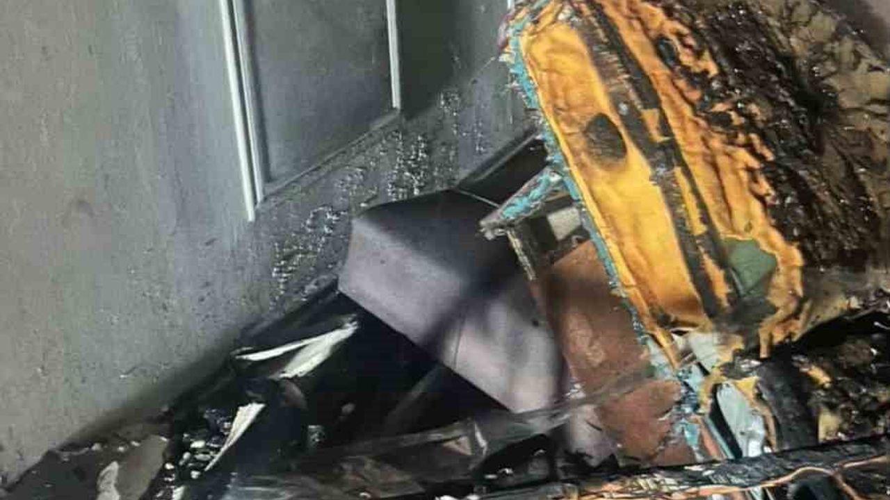 Ece Güney’in Evi Ateşe Verildi