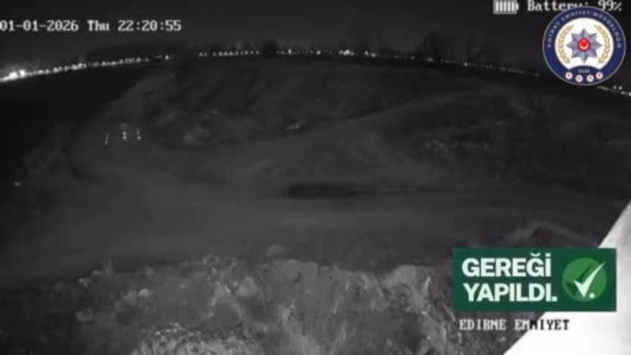 Edirne'de Çevreyi Kirleten Sürücüye Ağır Ceza