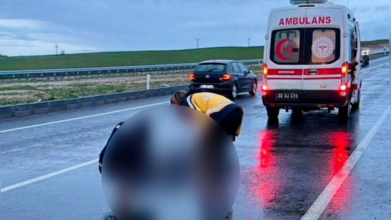 Edirne'de Yaya Kazası: Bir Kişi Hayatını Kaybetti