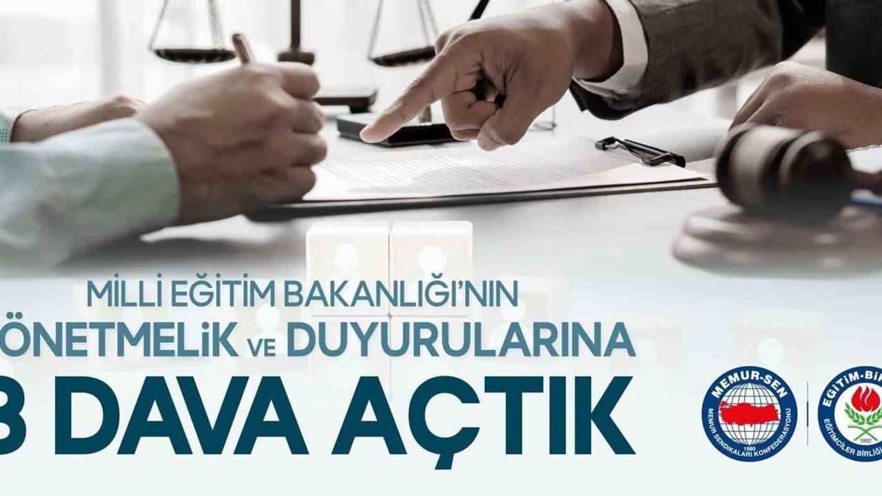 Eğitim Bir-Sen, MEB'in Duyurularına Karşı Danıştay'a Üç Dava Açtı