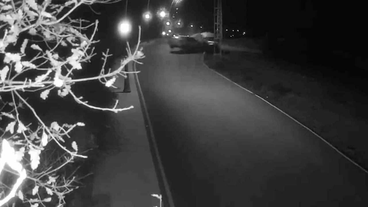 Ehliyetsiz Sürücünün Kaçış Anındaki Trafik Kazası Görüntüleri Ortaya Çıktı