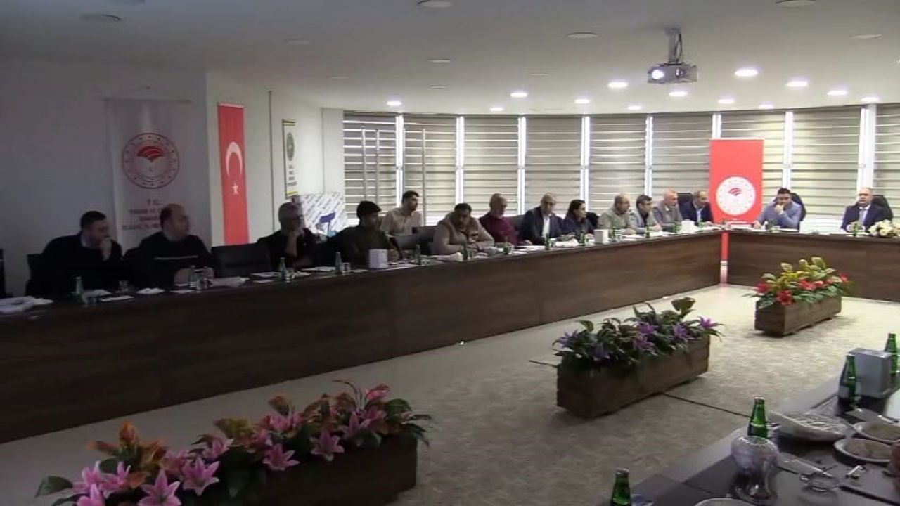 Elazığ'da Hayvansal Üretim Planlaması Toplantısı