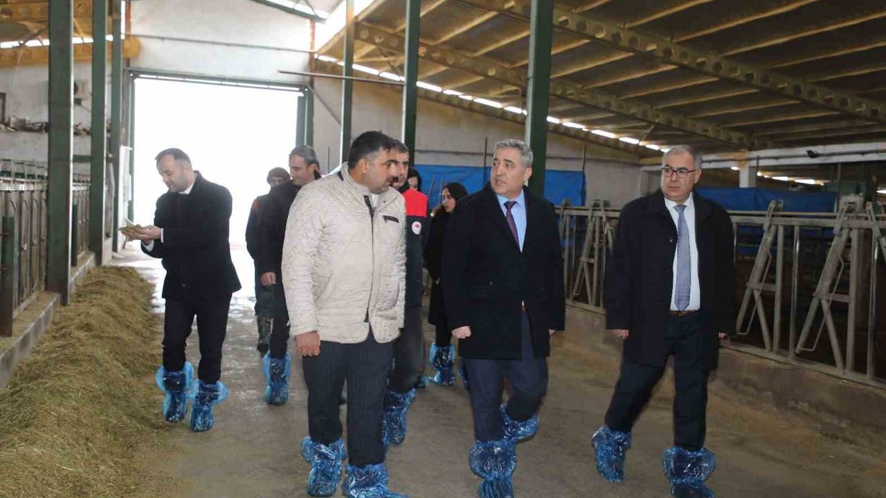 Elazığ'daki Hayvancılık Altyapısı İncelendi