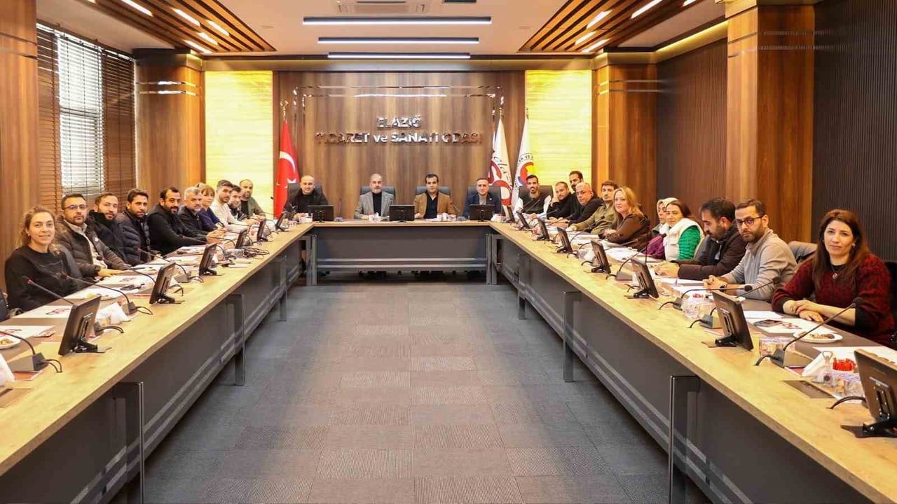 Elazığ TSO'da Jeoloji ve Jeofizik Mühendisleri Buluştu