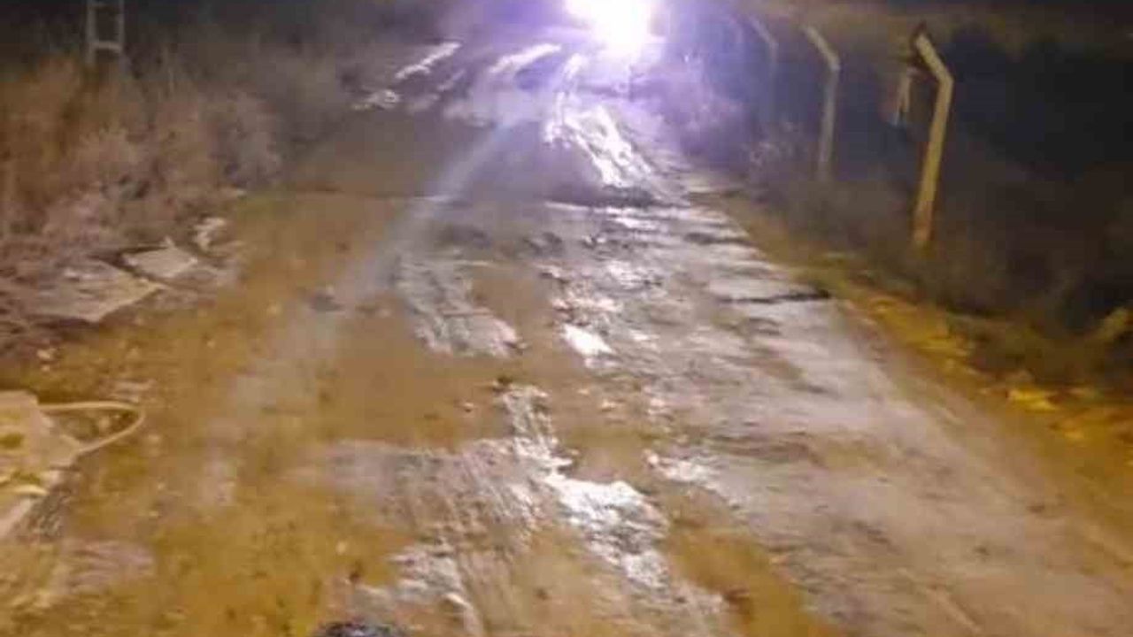 Elmadağ'da Yol Güvensizliği Tepkisi