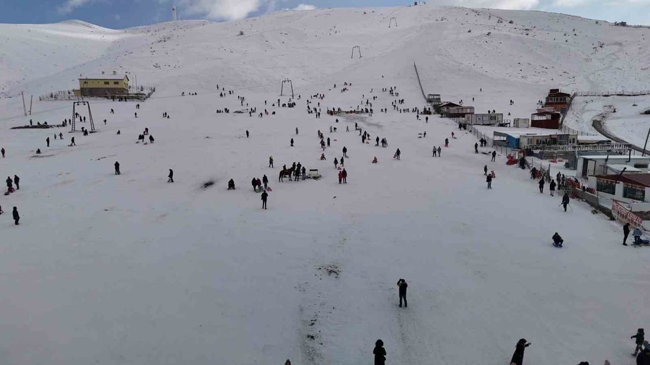 Elmadağ Kayak Merkezi Sömestir Tatilinin Gözdesi