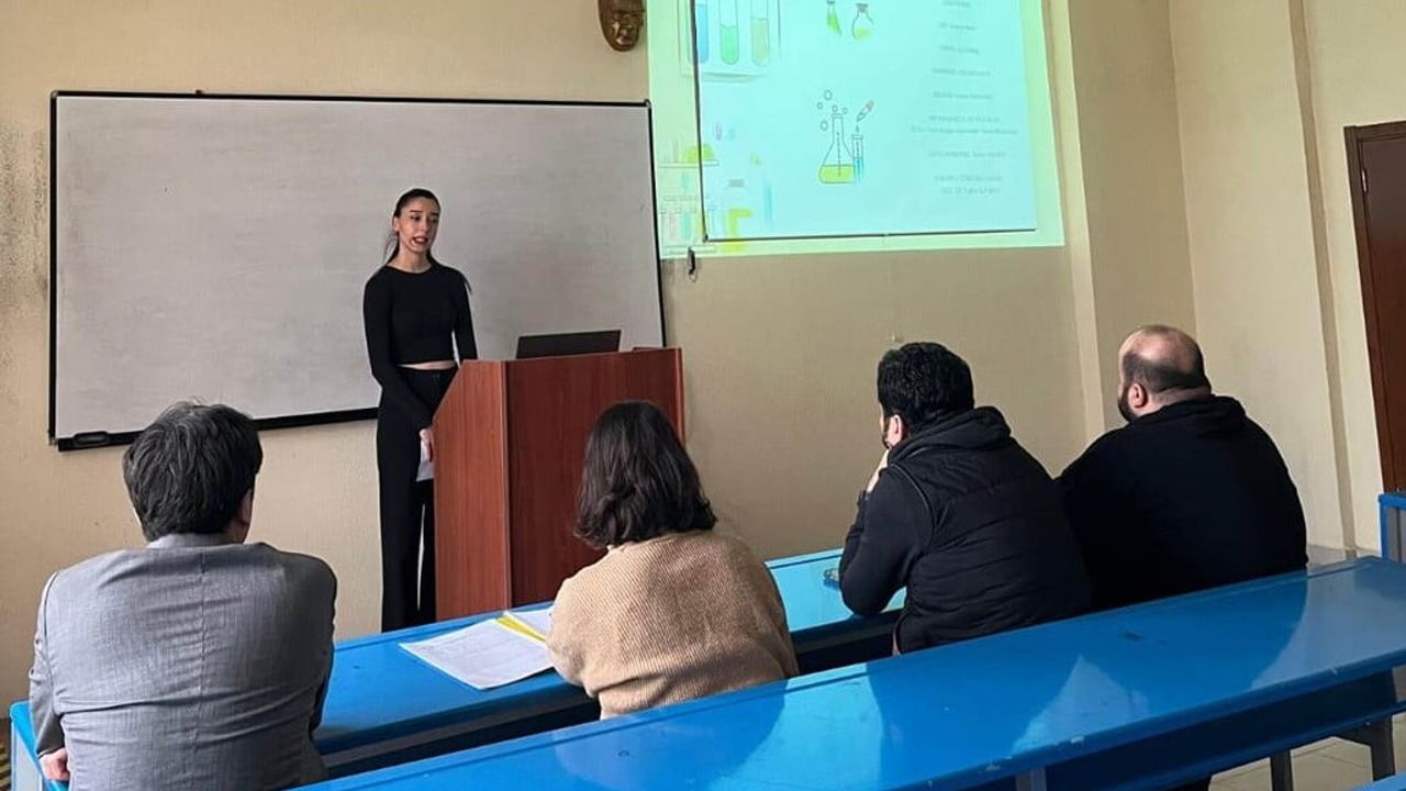 Emet MYO Kimya Teknolojisi Öğrencileri İME Sunumuyla Başarılarını Paylaştı