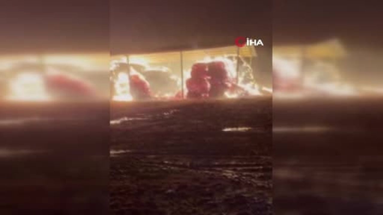 Ereğli'de Fırtına Yangınlara Neden Oldu