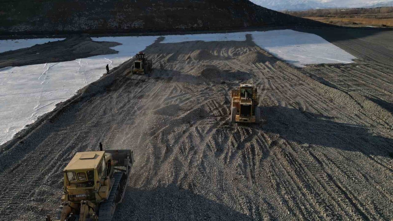 Erzincan'da Yeni Düzenli Katı Atık Depolama Alanı Hizmete Girdi