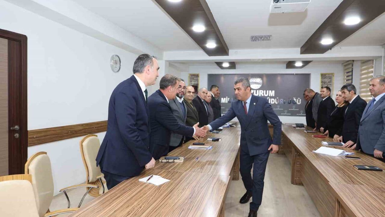 Erzurum'da Eğitimde Değerlendirme Toplantısı Gerçekleştirildi