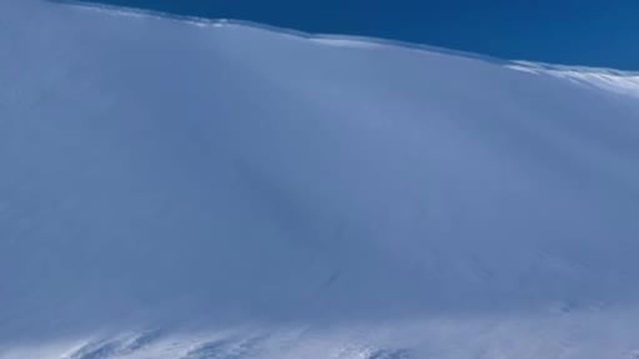 Erzurum'da Kar Kalınlığı 3 Metreyi Geçti