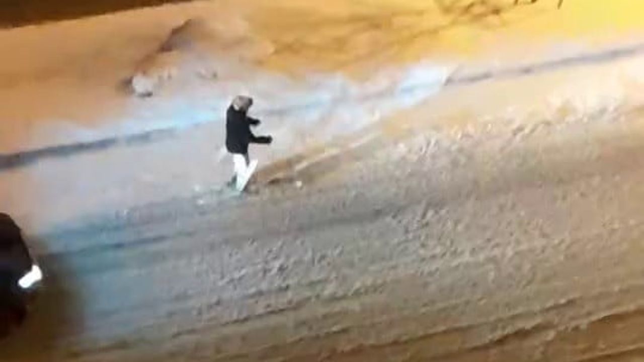 Erzurum'da Yoğun Kar Yağışı Hayatı Olumsuz Etkiliyor