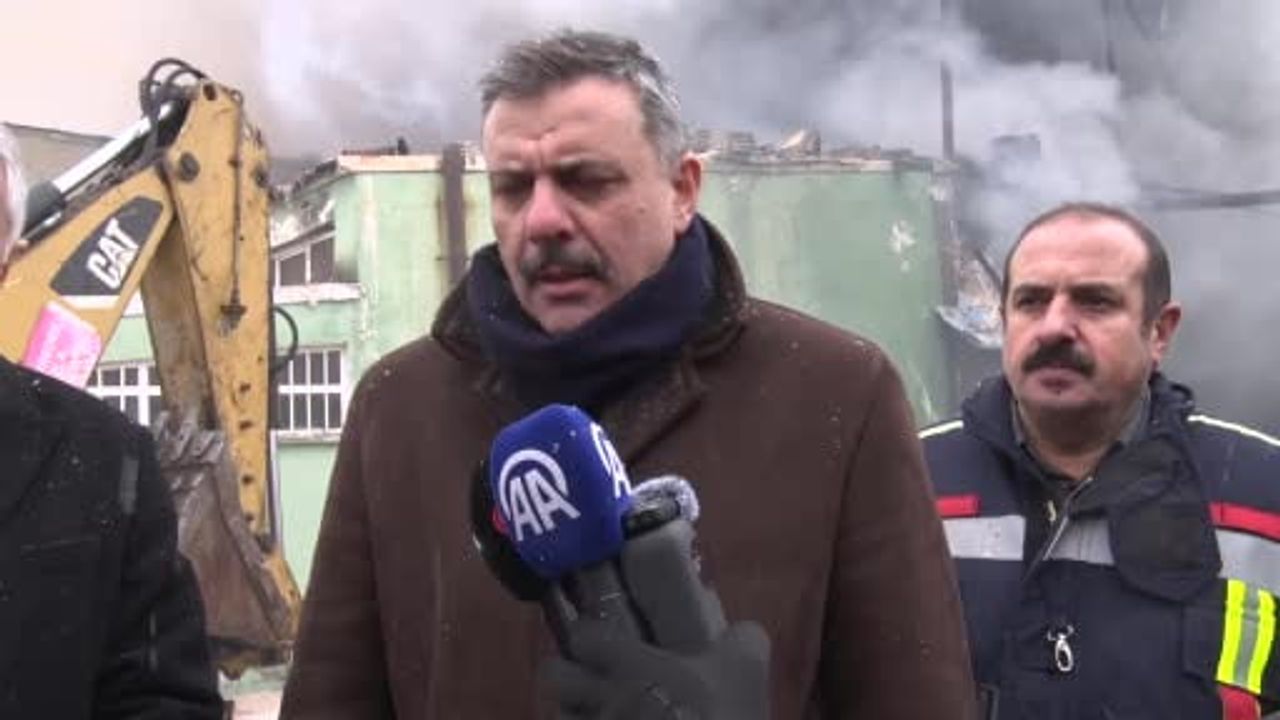 Erzurum'daki Yangın Kontrol Altına Alındı