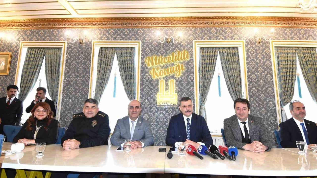 Erzurum Valisi Çiftçi'den Gazetecilere Destek Mesajı