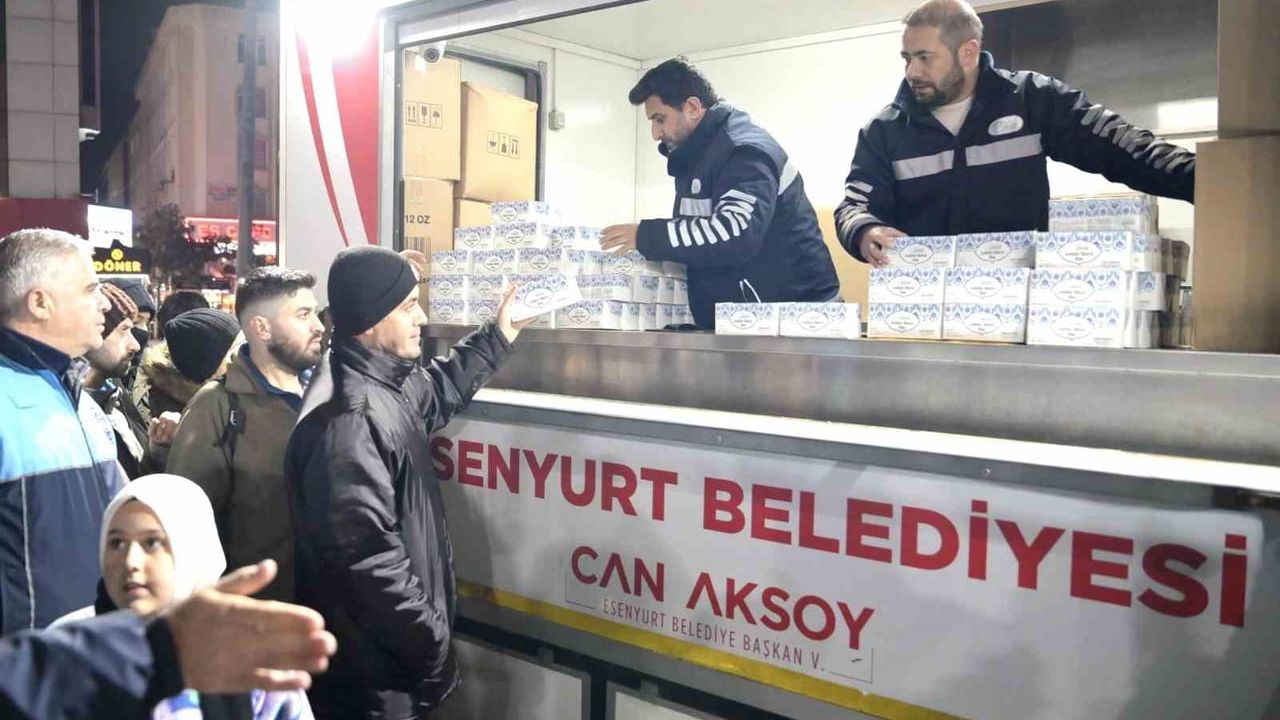 Esenyurt’ta Miraç Kandili Coşkusu