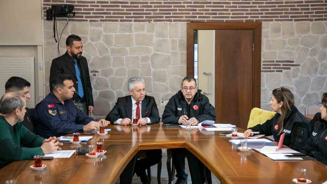 Eskişehir'de Afet Hazırlıkları Koordinasyon Toplantısı