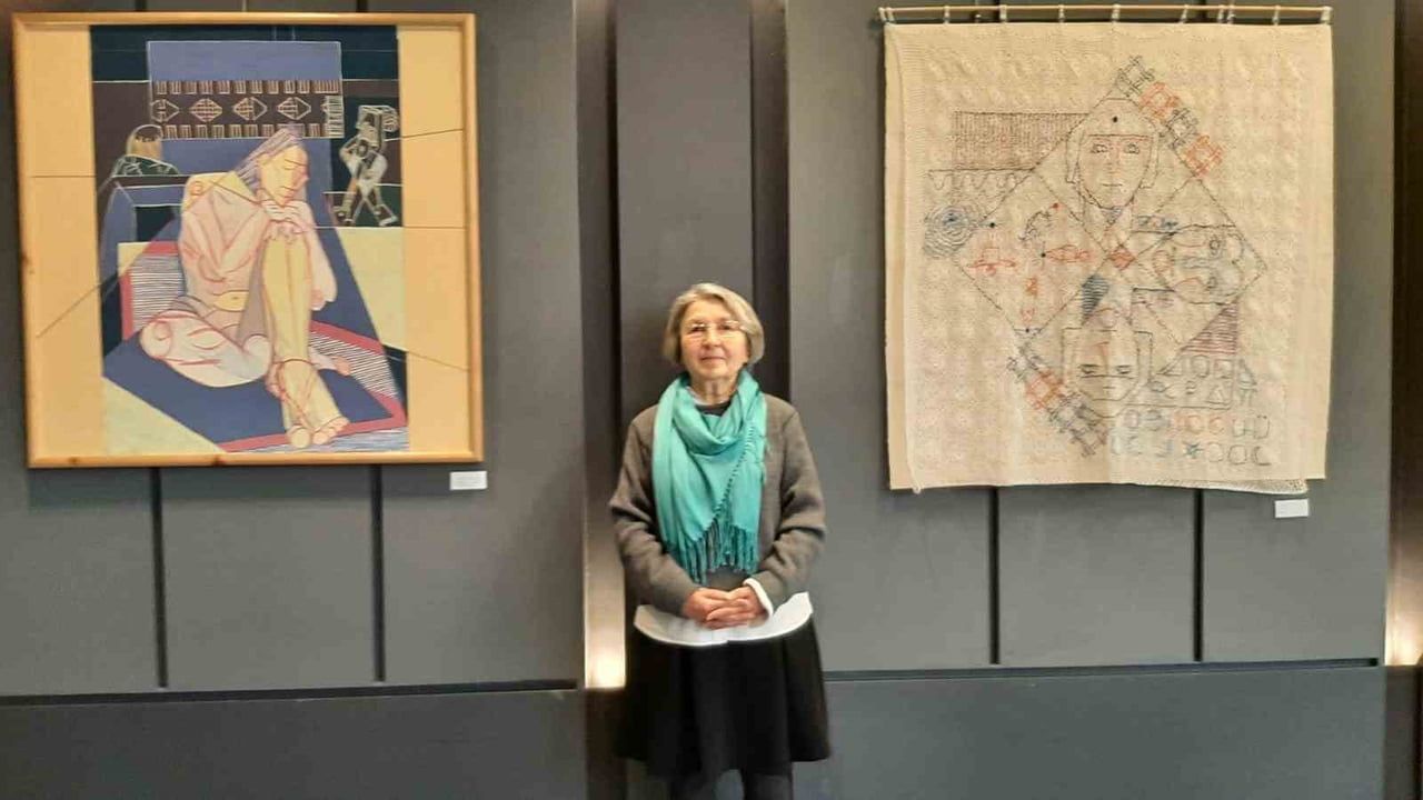 Eskişehir'de Fatma Garip'in 'Kare Kök-K/Square Root-K' Sergisi Yoğun İlgi Gördü