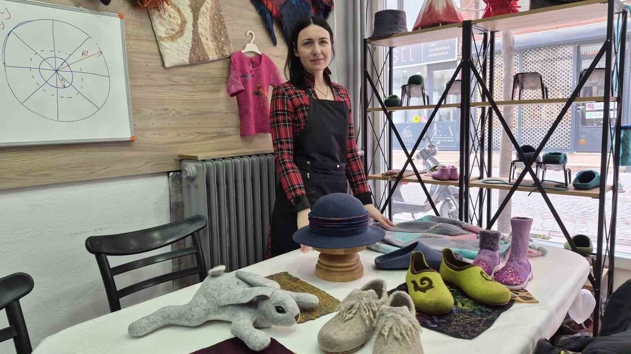Eskişehir'de Keçe Ustalığı: Natalya Yiğit'in Hikayesi
