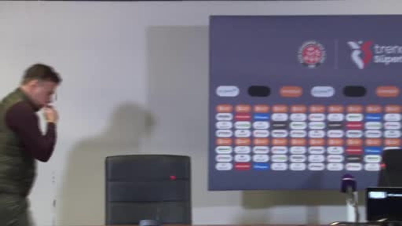 Fatih Karagümrük Teknik Direktörü Aleksandar Stanojevic, Galatasaray Maçını Değerlendirdi