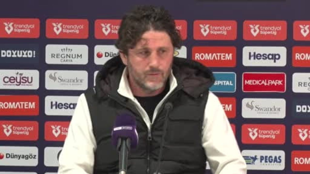 Fatih Tekke'nin Antalyaspor Beraberliği Üzerine Değerlendirmesi
