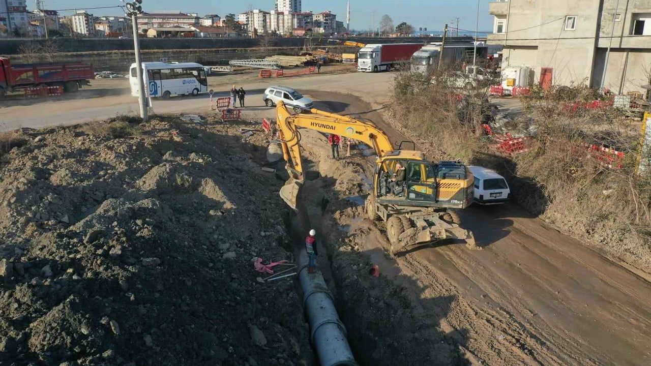 Fatsa'nın Altyapısı Güçleniyor: Yağmur Suyu Hattı Çalışmaları Başladı