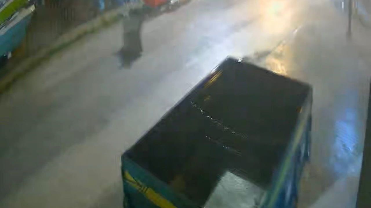 Finike'deki Hortum Felaketi Güvenlik Kamerasında