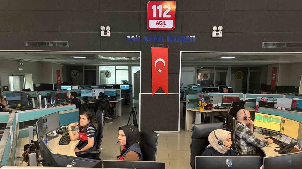 Gaziantep’te 112 Acil Çağrı Hattına Gelen Çağrıların Yüzde 72'si Asılsız