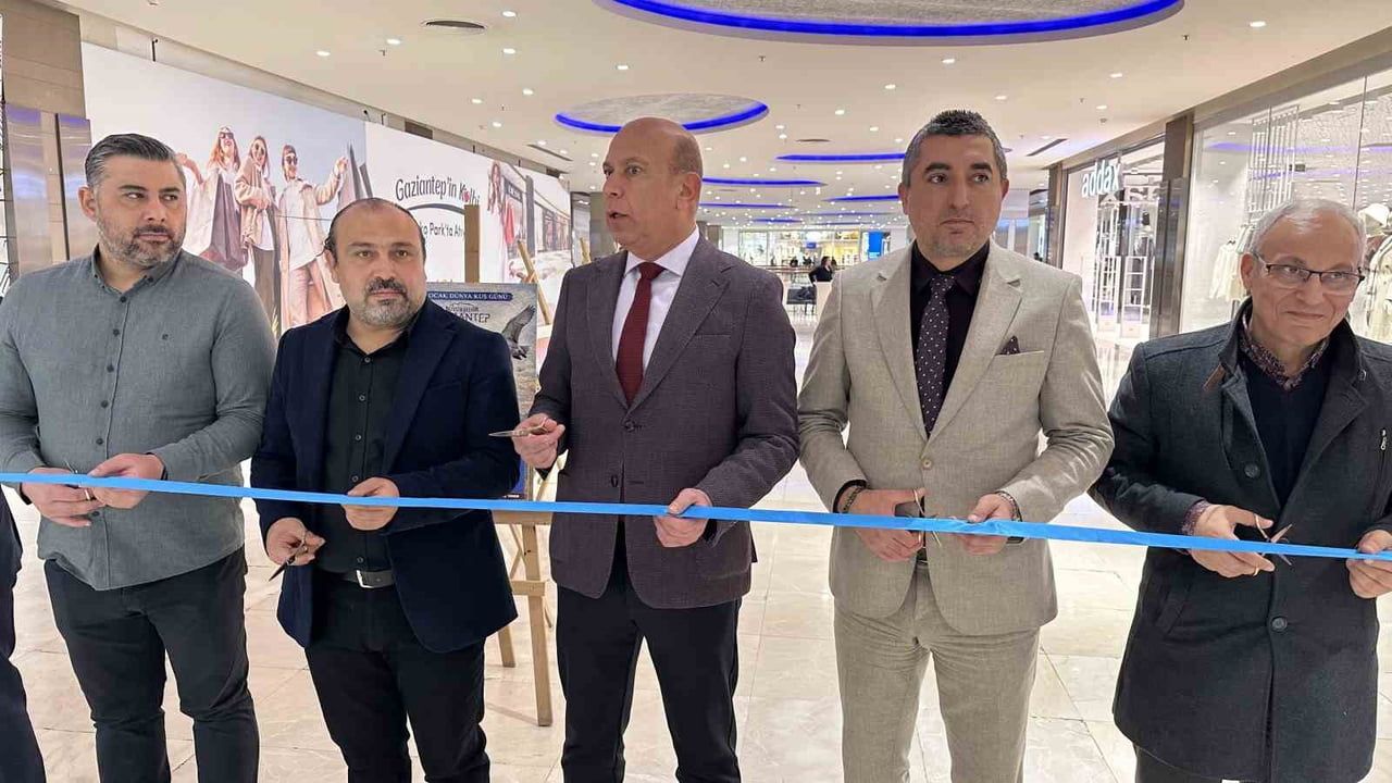 Gaziantep’te Kuş Fotoğrafları Sergisi