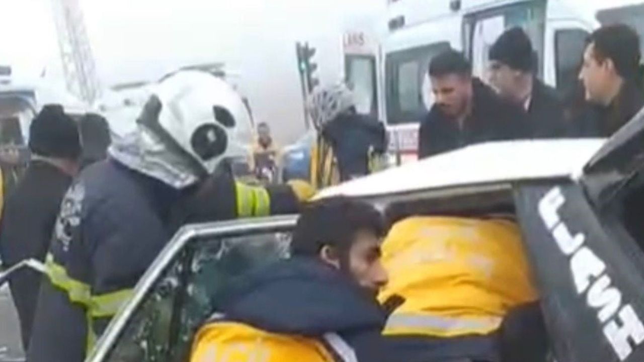 Gaziantep'te Zincirleme Trafik Kazası: 1 Ölü, 6 Yaralı