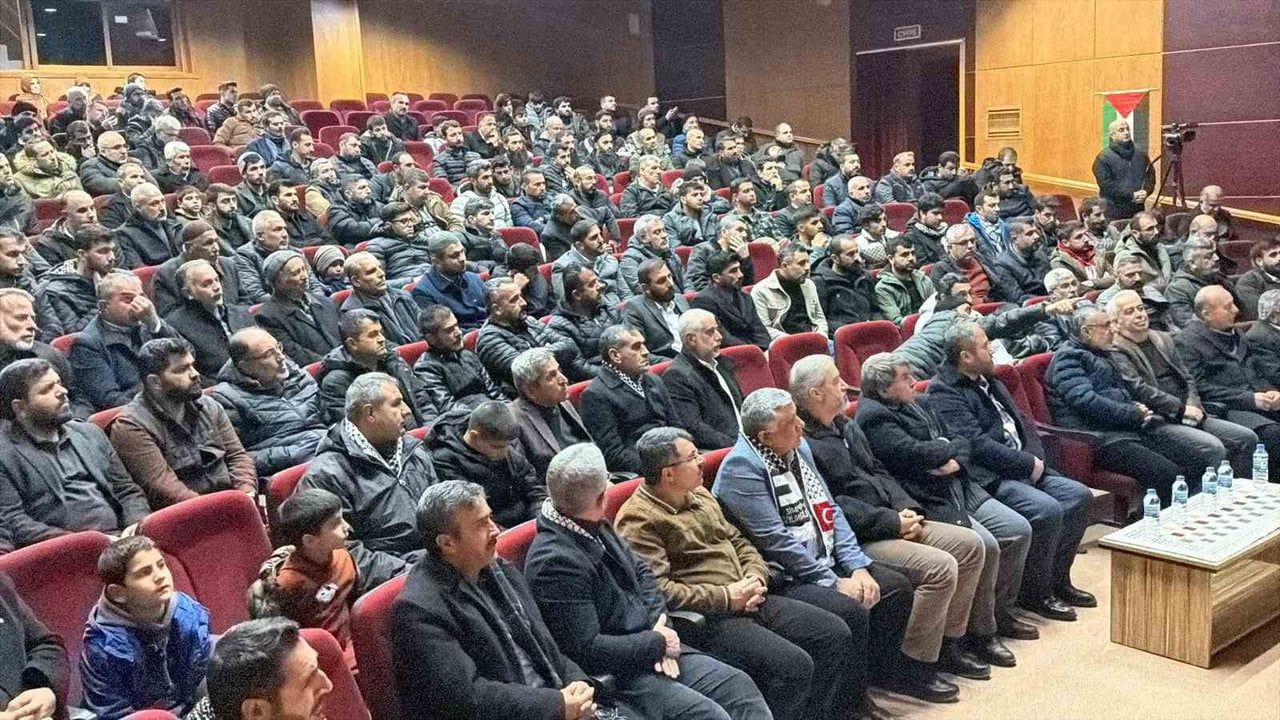 Gazze Bilinci ve Ümmet Sorumluluğu Konferansı Kahta'da Gerçekleşti