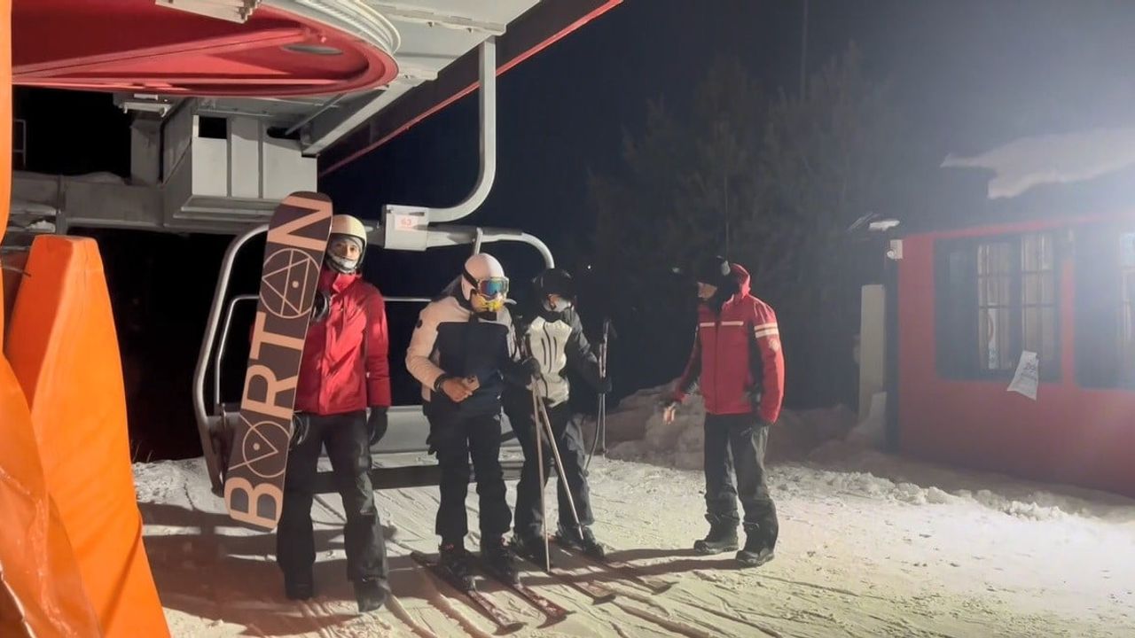 Gece Kayağı Keyfi Sarıkamış'ta