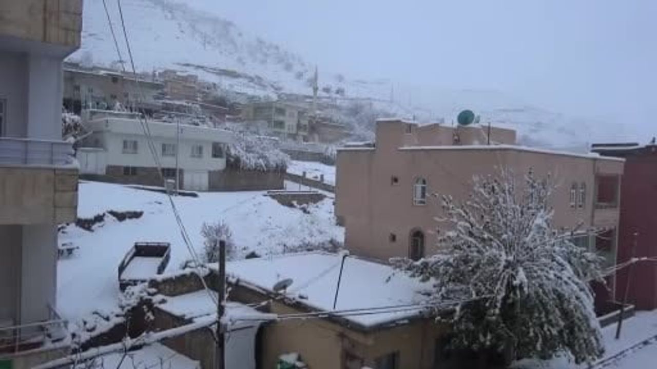 Gercüş’te Eğitime 1 Gün Ara Verildi