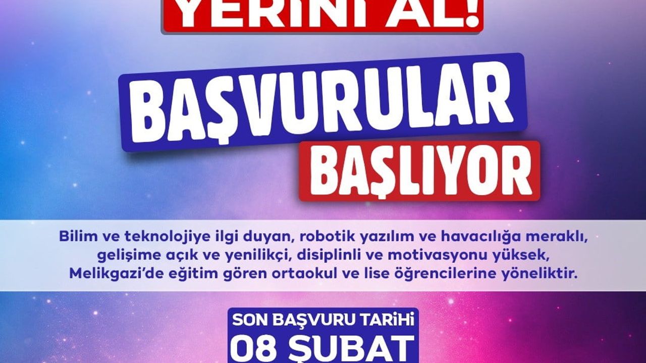 GÖKTİM Melikgazi: Geleceğin Teknoloji Yıldızları Burada Yetişiyor