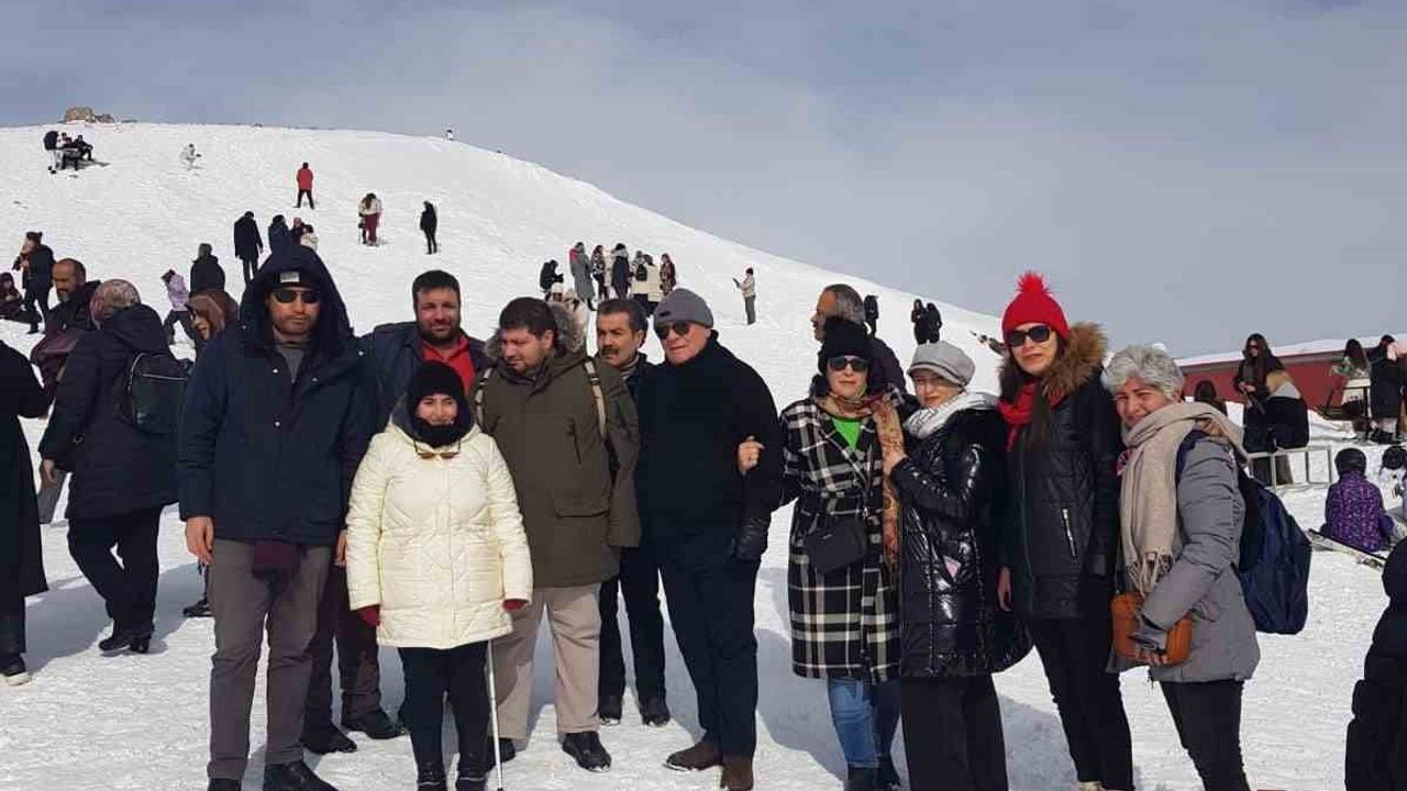 Görme Engelliler Erciyes'te Buluştu