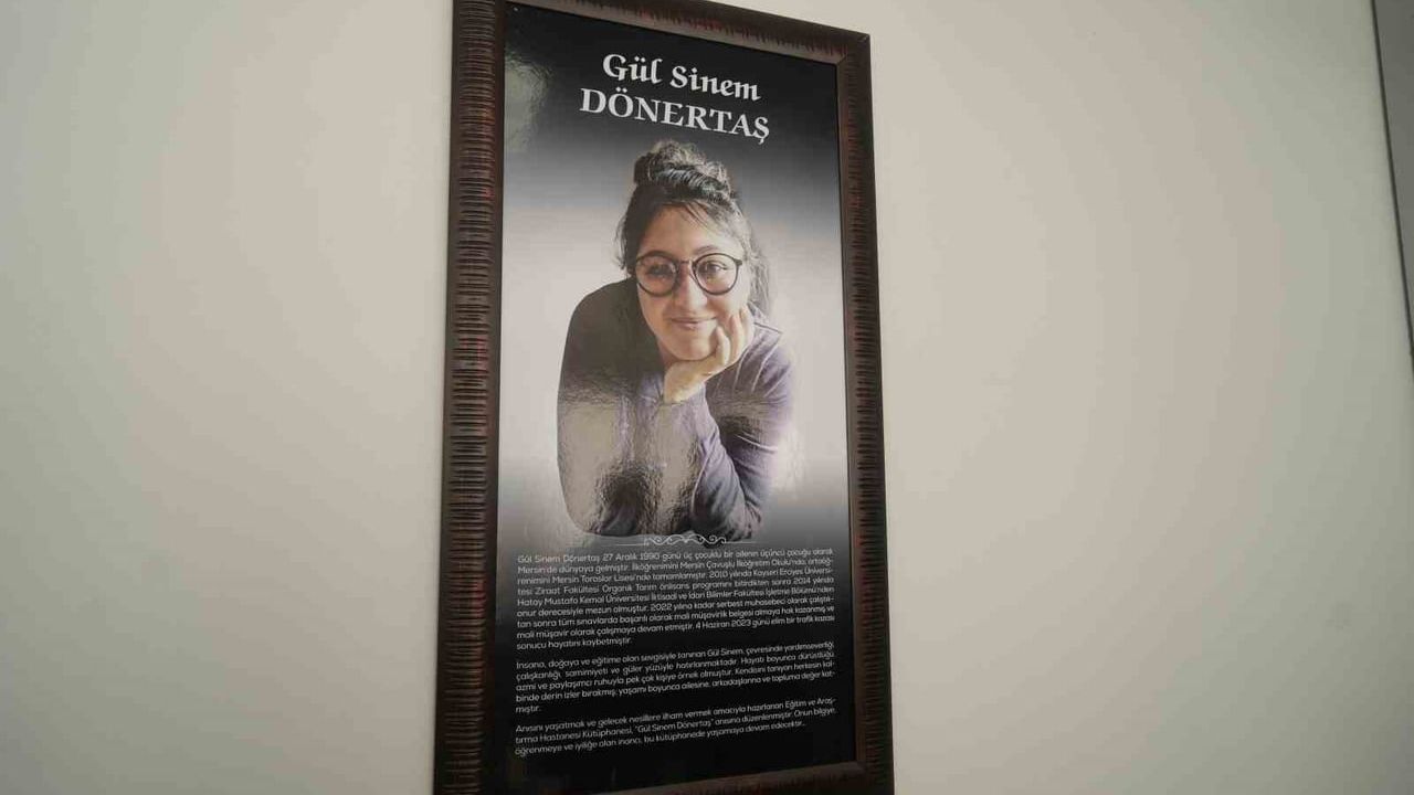 Gül Sinem Dönertaş Anısına Kütüphane Açıldı