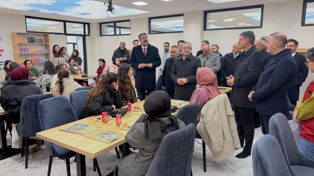H. Sait Camii Gençlik Merkezi Etüt Salonu Açıldı
