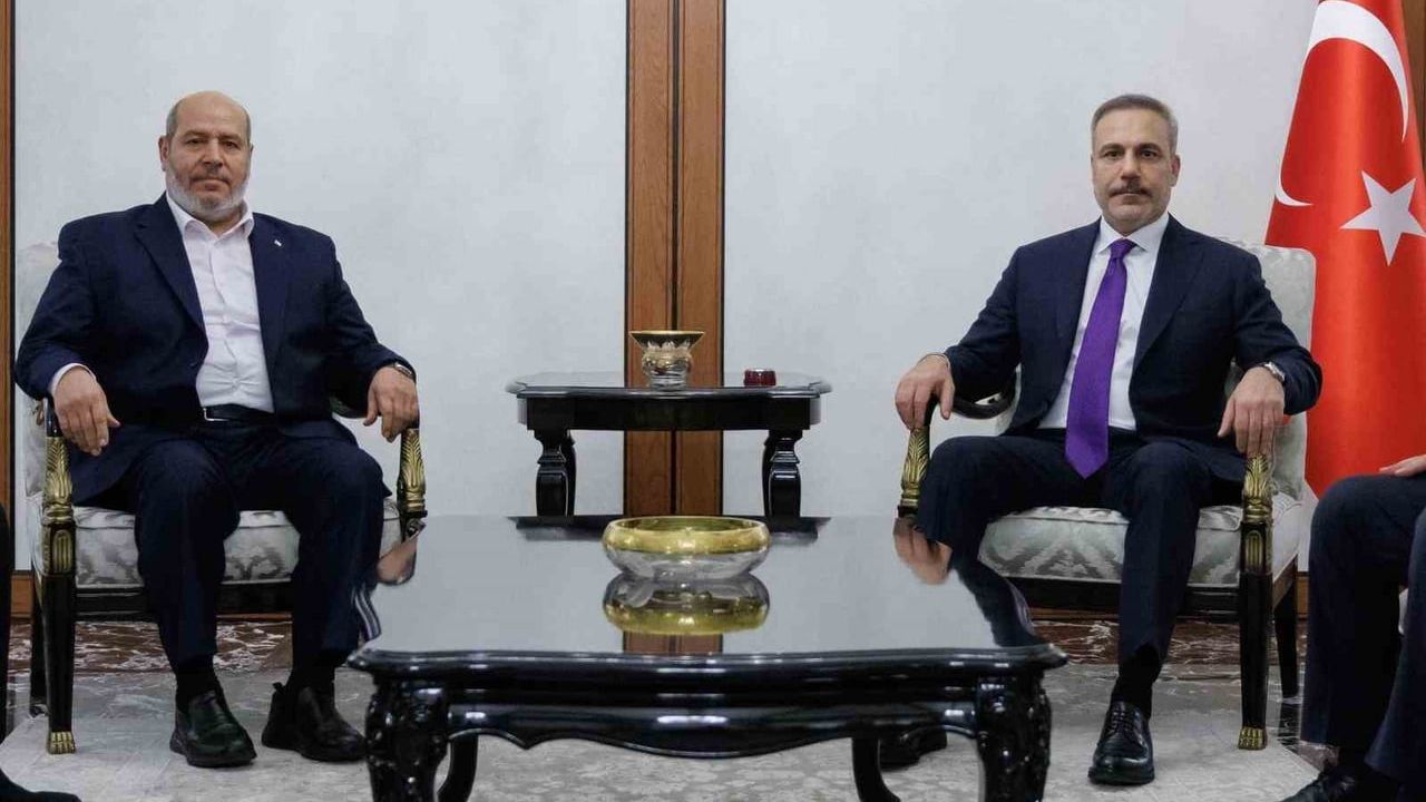 Hakan Fidan ve Hamas Heyeti Ankara'da Görüştü
