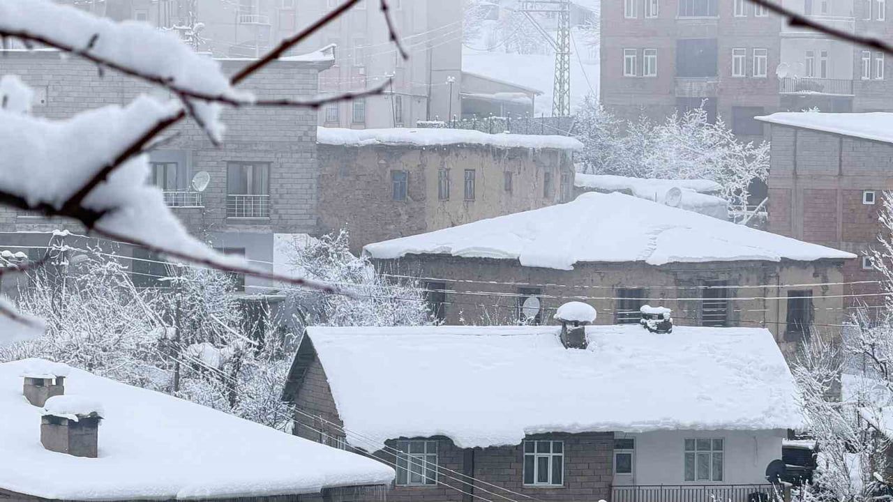 Hakkari'de 160 Yerleşim Yolu Kar Yağışı Nedeniyle Kapandı