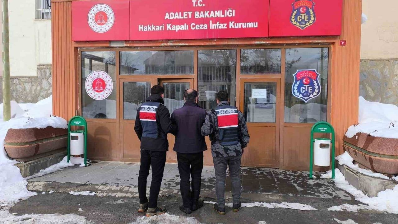 Hakkari'de Hapis Cezası Bulunan Şahıs Yakalandı