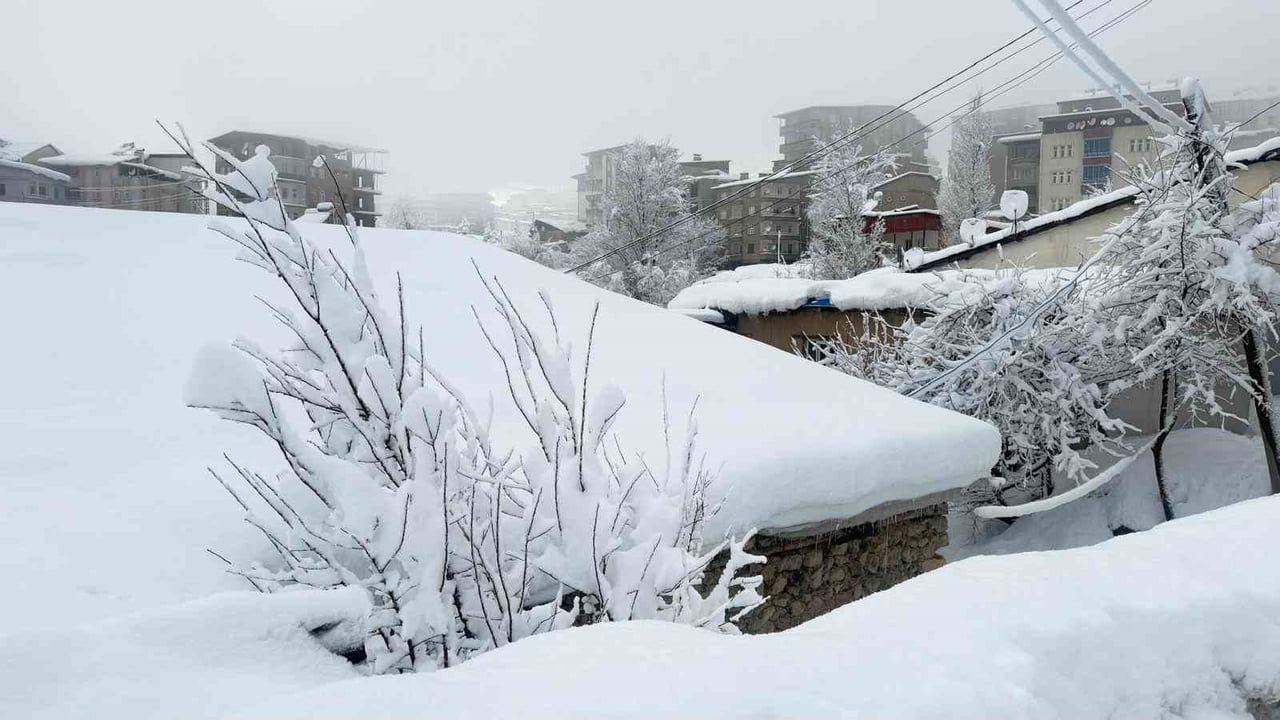 Hakkari'de Kar Affeti: Ekipler Yoğun Çalışmalarını Sürdürüyor
