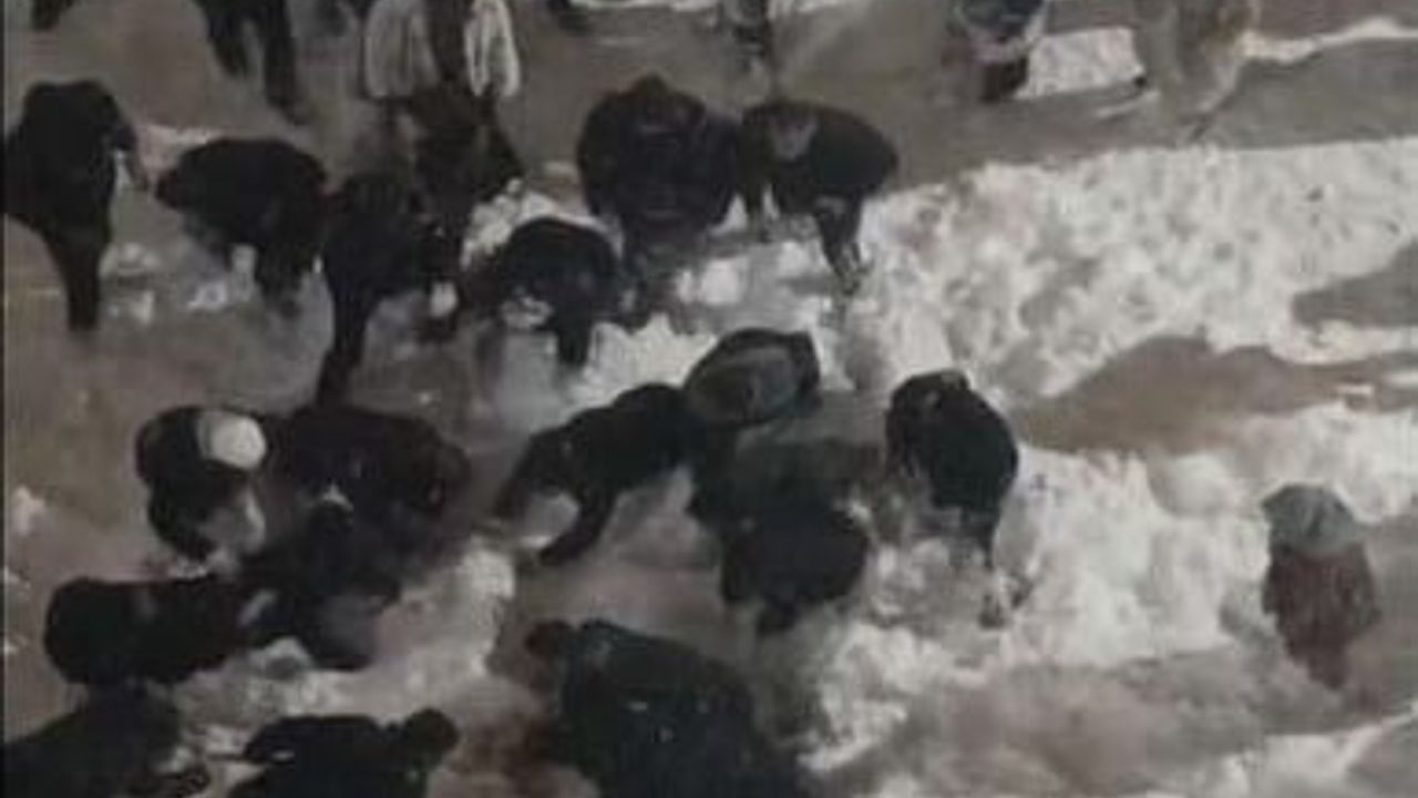 Hakkâri'de Kar Kütlesi Altında Kalan Öğrenci Yaralandı