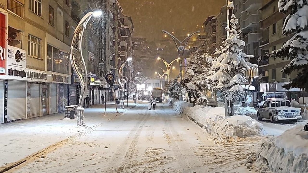 Hakkari'de Kar Mücadelesi: Şehir Dışına Taşınıyor