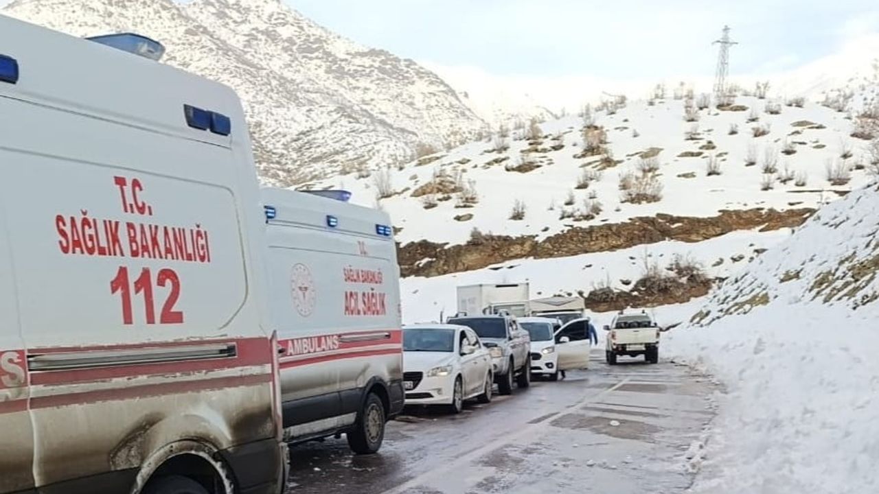 Hakkari'de Trafik Kazası: 2 Yaralı